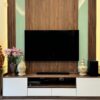 Quà Tặng Ý Nghĩa Cặp Bình Hoa Lam H37 – Tỳ Bà 43 Gốm Chu Đậu vẽ vàng 24k CB3