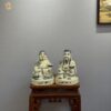 Tượng thần tài thổ địa men gốm truyền thống kích thước ban 41cm - 56cm